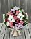 Букет цветов из: Альстромерии, Гвоздики, Розы и Хризантемы в Мытищах