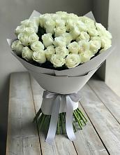 Букет 35 Белых роз в Мытищах