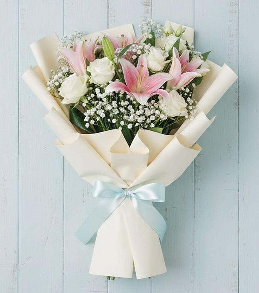 Букет цветов из: Лилии в Мытищах