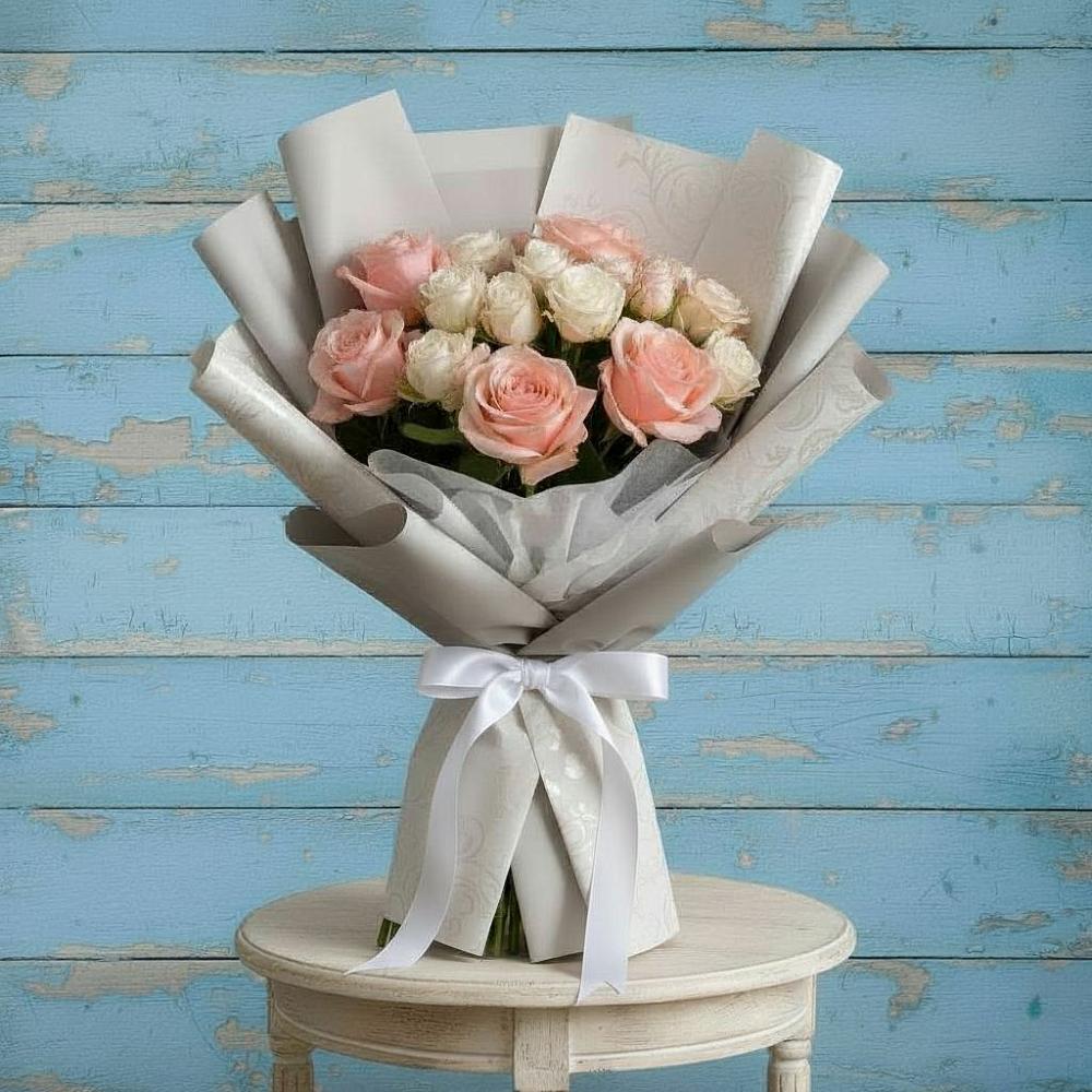 Букет цветов из: Розы в Мытищах