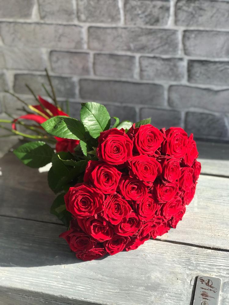 Букет Красные розы Фридом в Мытищах