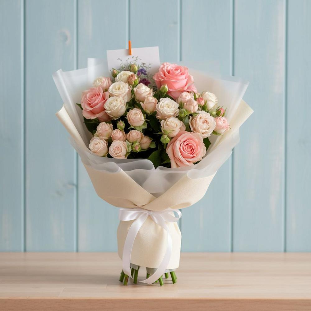 Букет цветов из: Розы в Мытищах