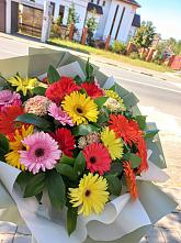 Букет цветов из:  Герберы #REPLACE_PRED# Мытищах