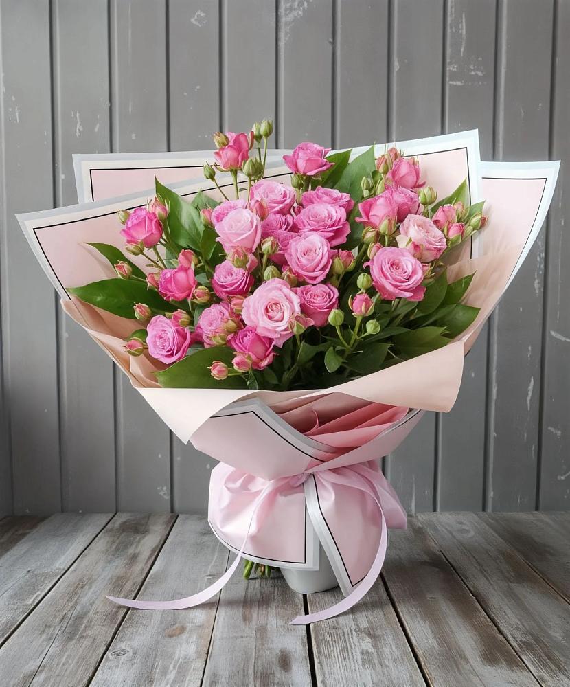Букет Розовый кустик в Мытищах