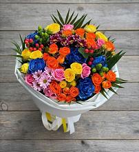 Букет цветов из:  Розы и Хризантемы в Мытищах