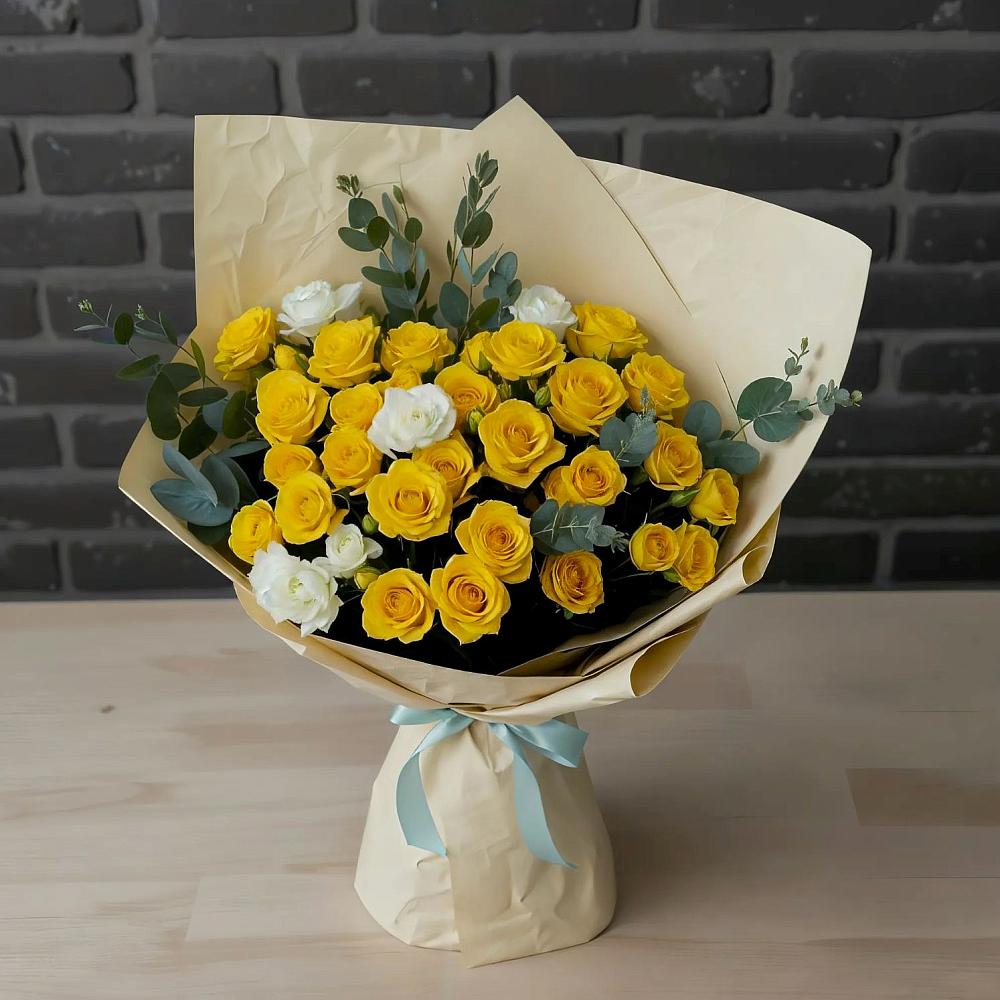 Букет цветов из: Розы в Мытищах