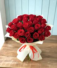 Букет 29 Красных роз в Мытищах