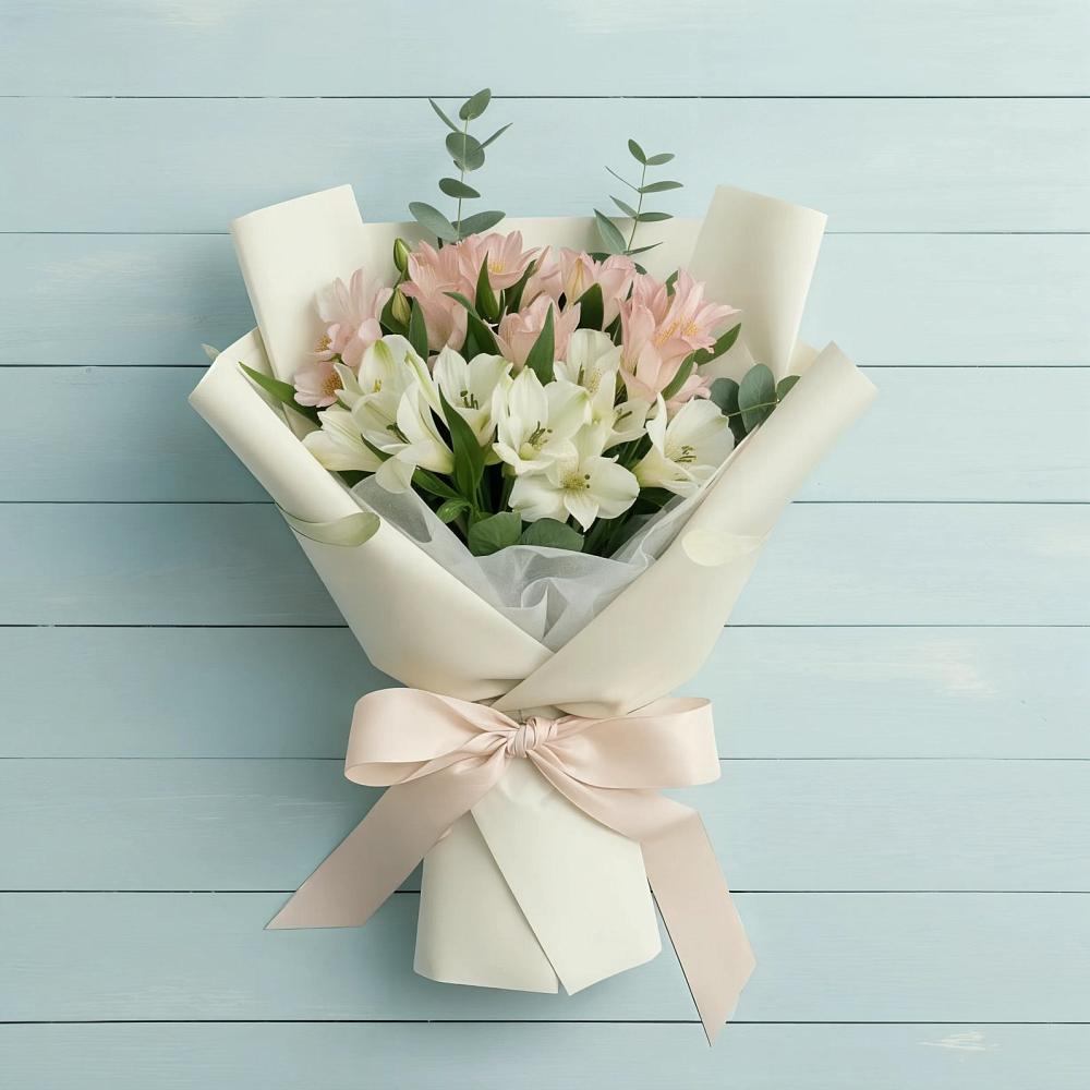 Букет цветов из: Альстромерии в Мытищах