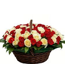 Премиум букет из: Розы #REPLACE_PRED# Мытищах