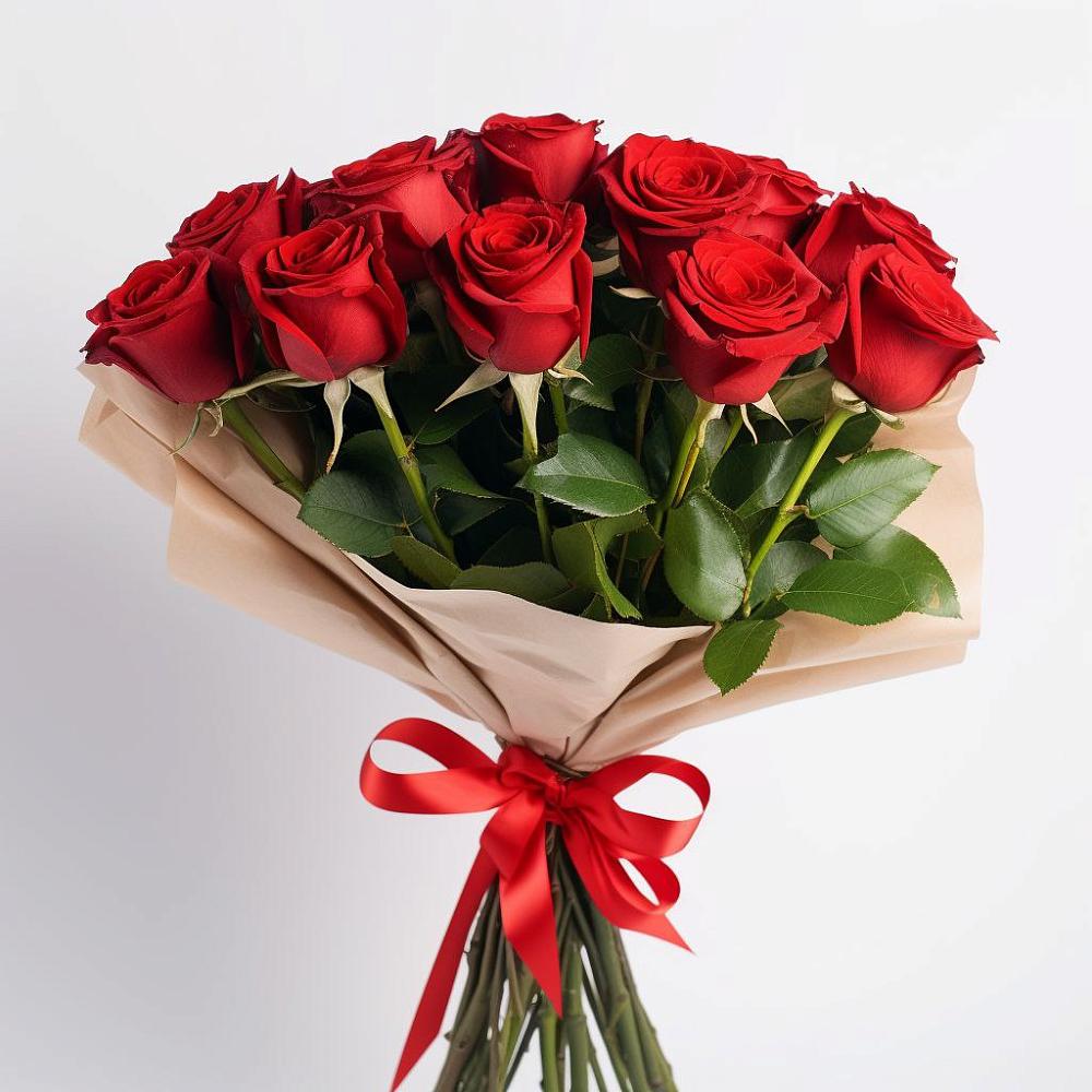 Букет 11 Красных роз Эдлесс Лав в Мытищах