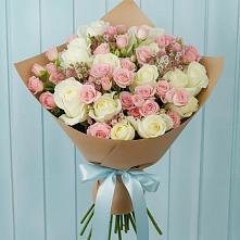 Букет цветов из:  Розы в Мытищах