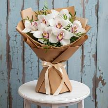 Букет цветов из:  Орхидеи и Розы в Мытищах
